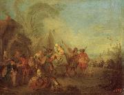 Pater, Jean-Baptiste Soldiers Setting out from the Etape oil painting picture wholesale